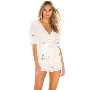 Tularosa "Kaylie" Floral Romper